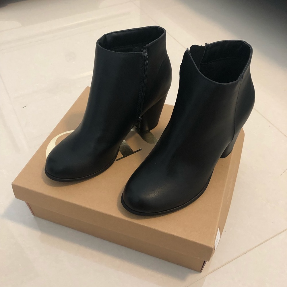 Black booties